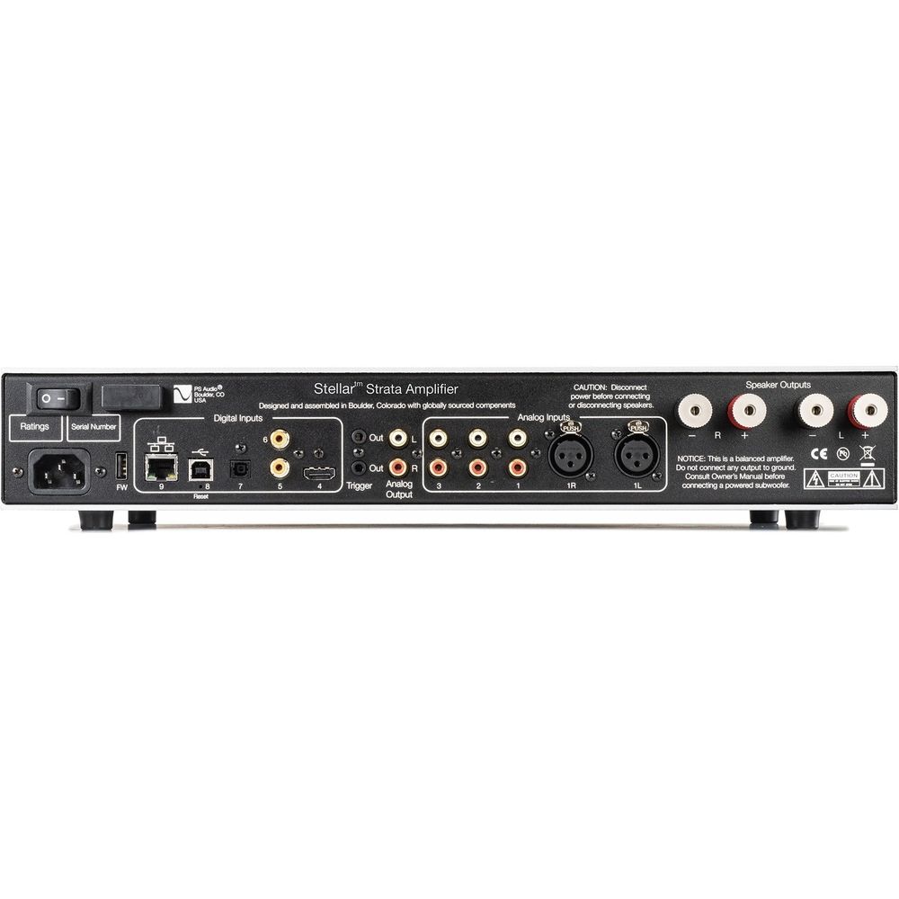 PS Audio Stellar Strata black Усилитель интегрированный