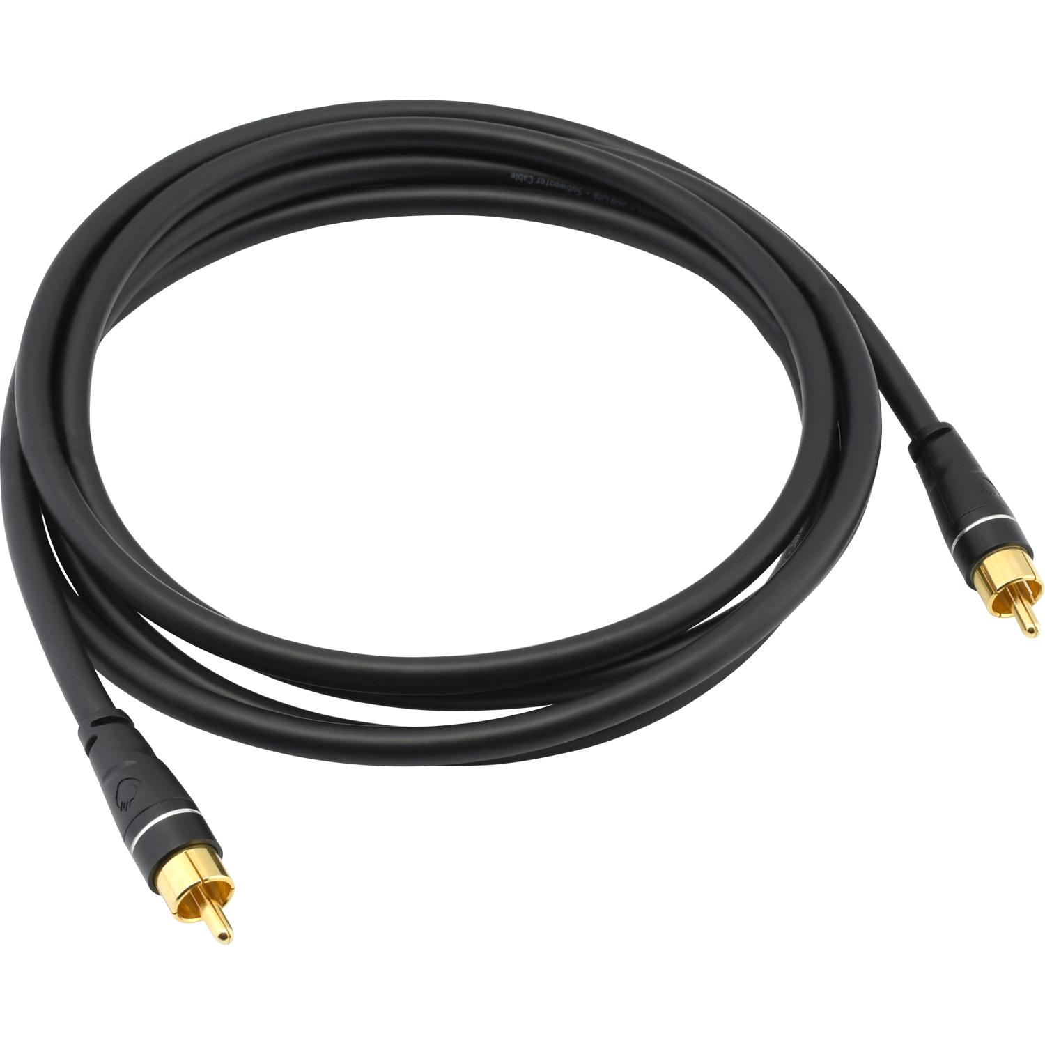 Oehlbach EXCELLENCE Sub Link Subwoofer cable 2m bw Сабвуферный кабель D1C33160