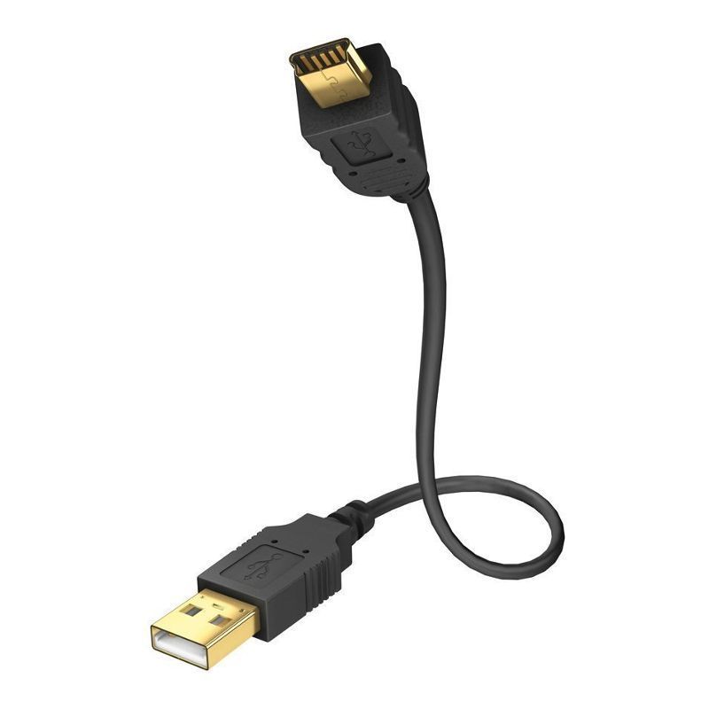 Inakustik Premium High Speed USB Mini 2.0 1 m кабель межблочный