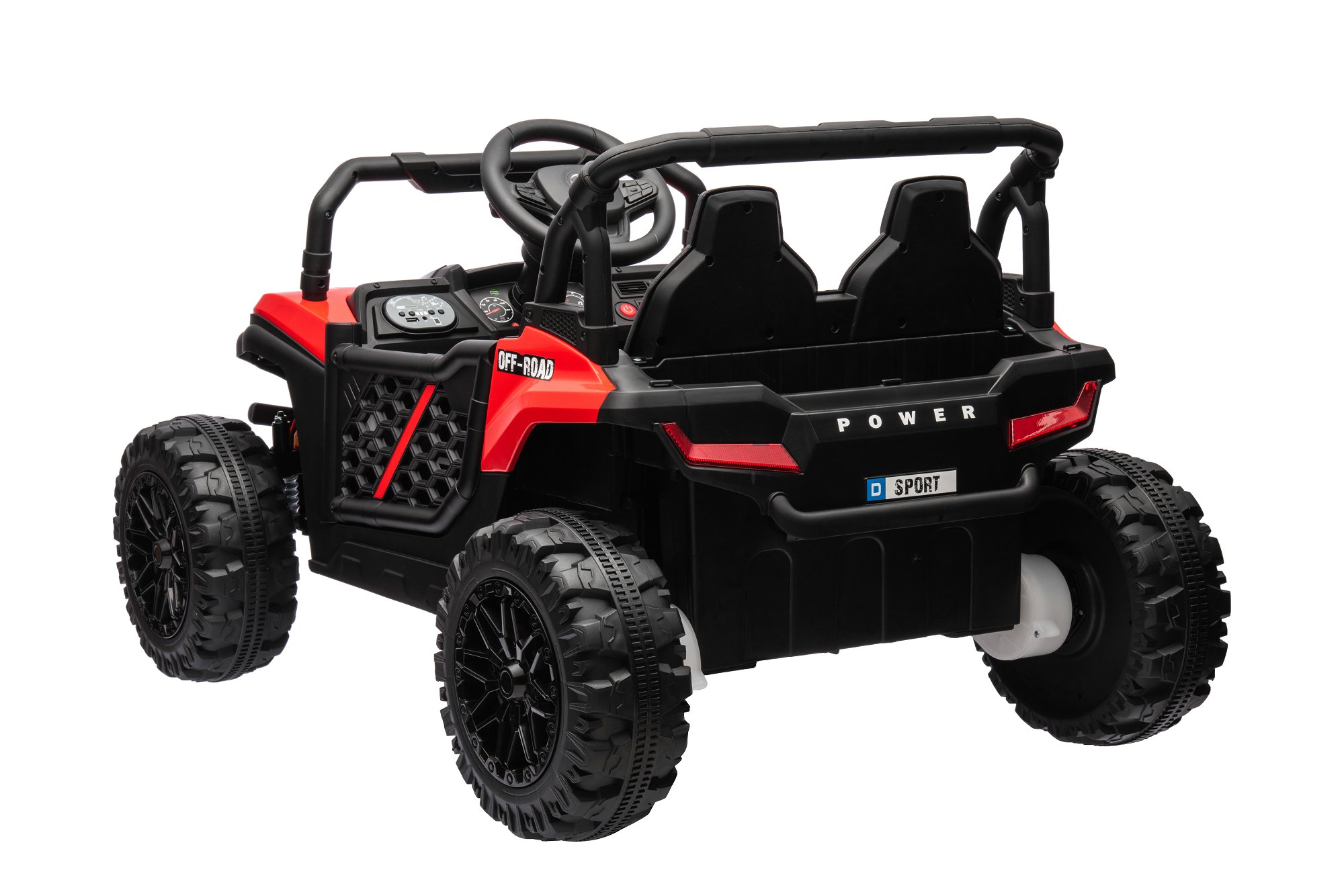 Детский электромобиль Багги (2WD, EVA, 24V, 130Вт) - AHL015-RED