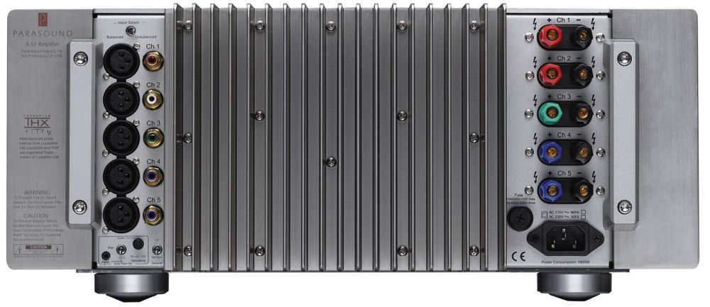 Parasound A51 silver Усилитель мощности