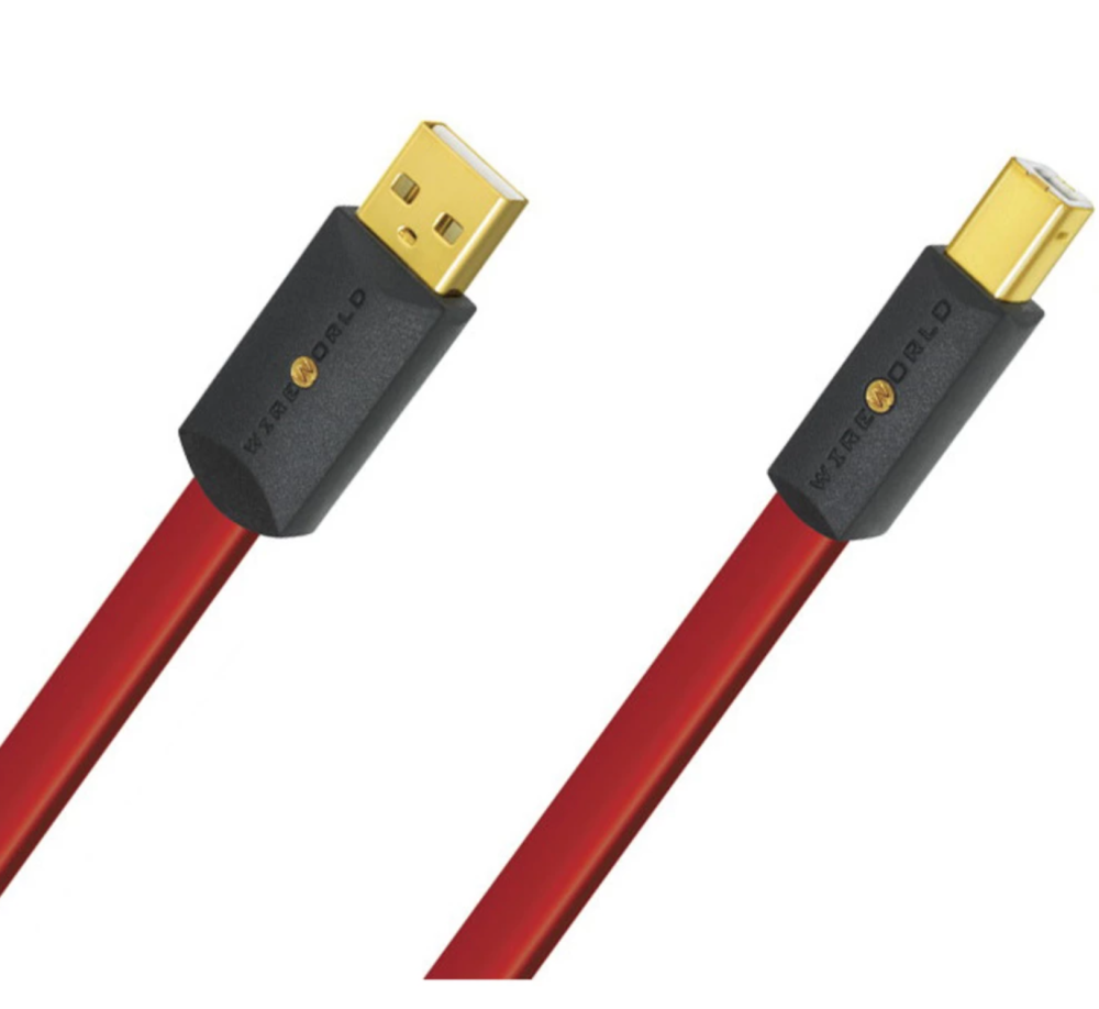 Wireworld Starlight 8 USB 2.0 A-B Flat Cable 1.0m кабель USB тип A-B (S2AB1.0M-8)