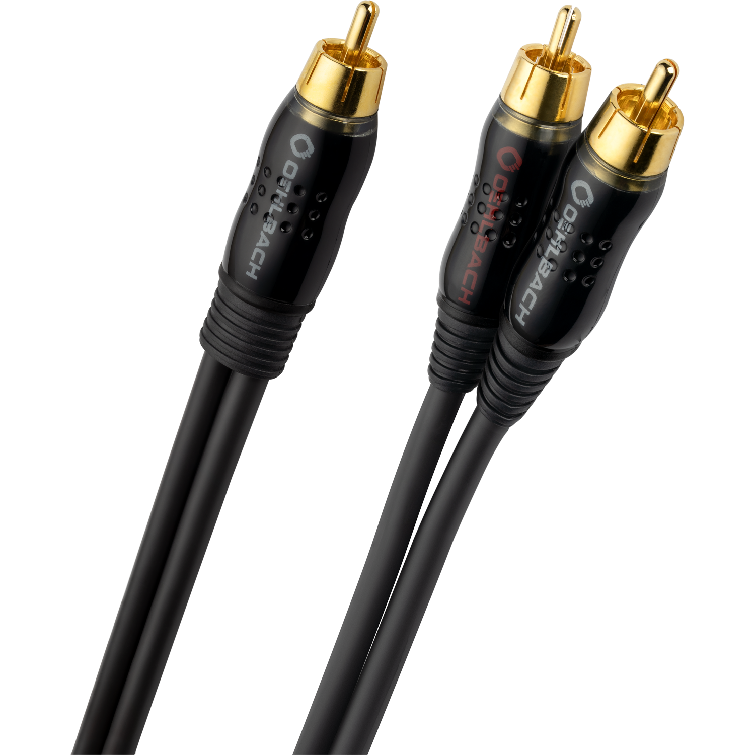 Oehlbach PERFORMANCE BOOOM! Y-Adapter cable 5m anthracite Сабвуферный кабель D1C23705