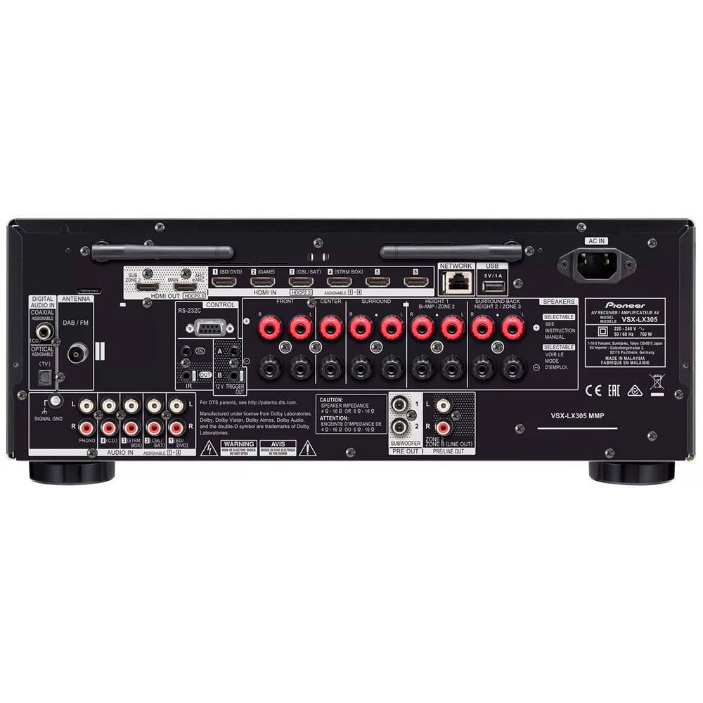 Pioneer VSX LX 305 M2 Black AV ресивер
