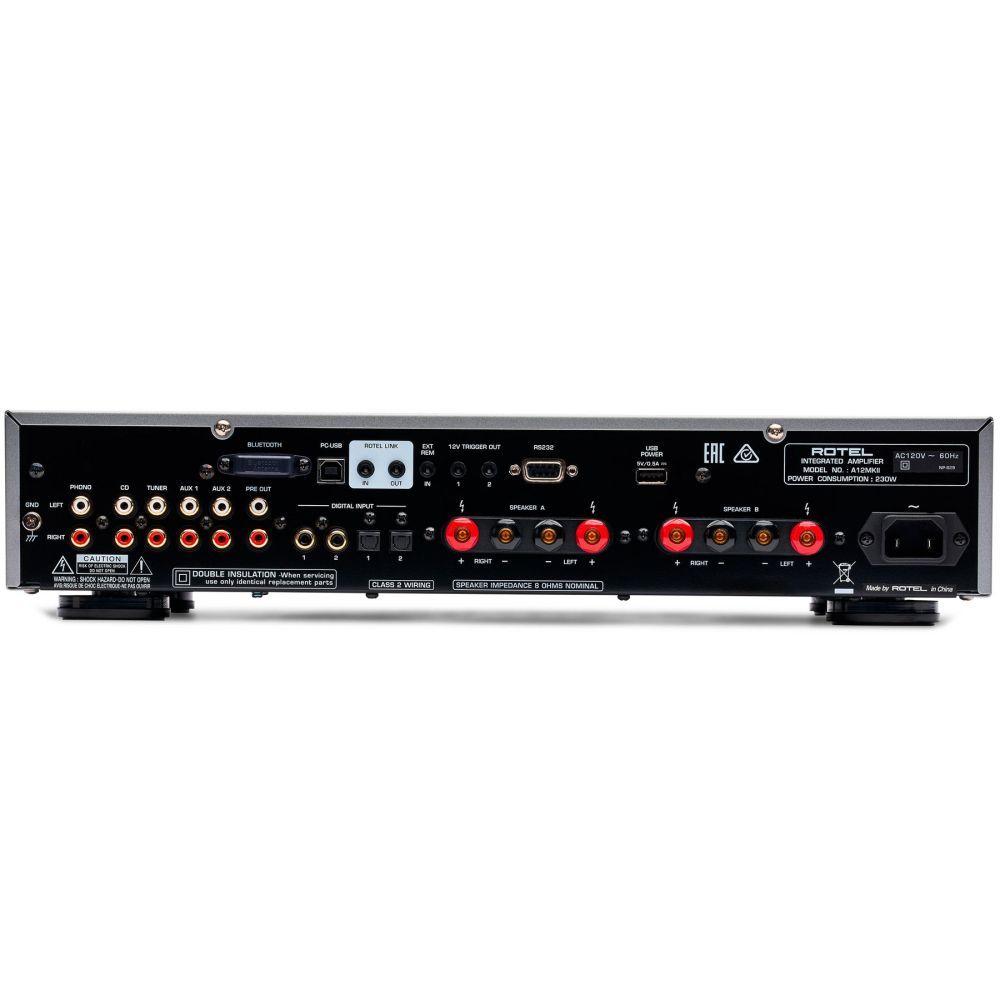 Rotel A12 MKII black Интегрированный усилитель