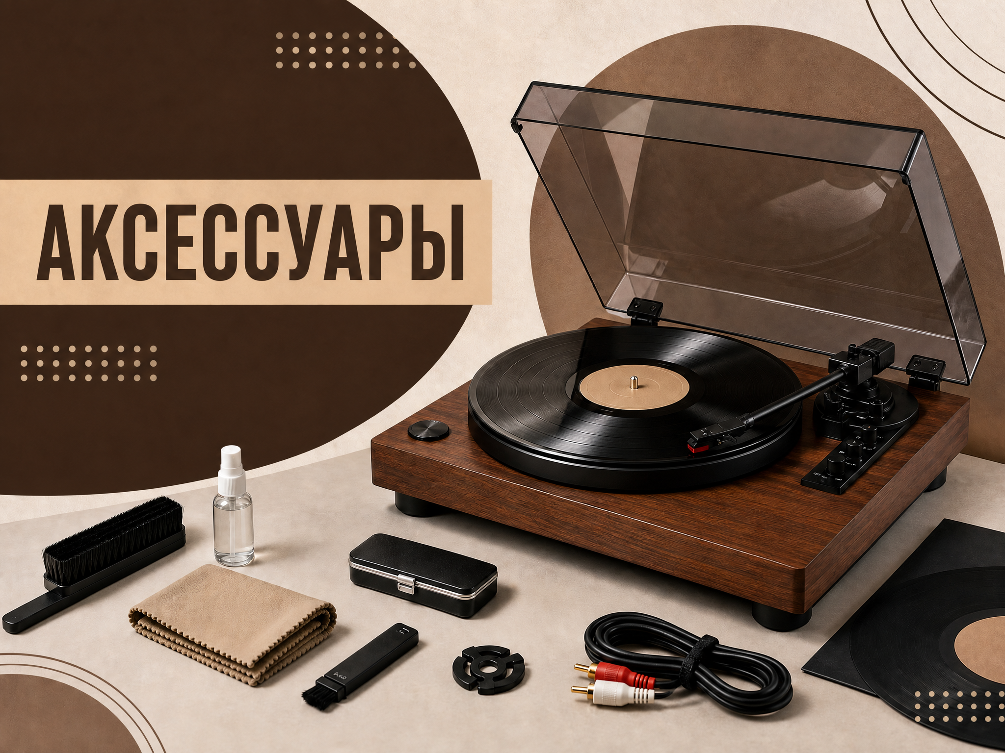 Аксессуары к виниловым проигрывателям