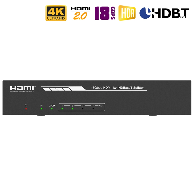 HDMI сплиттер 1x4 с удлинением по витой паре Dr.HD SC 147 HBT150