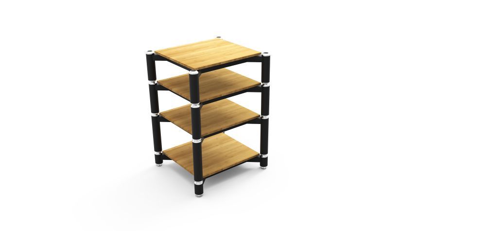 Полка NorStone Spider 3 под Hi-Fi аппаратуру материал полки бамбук
