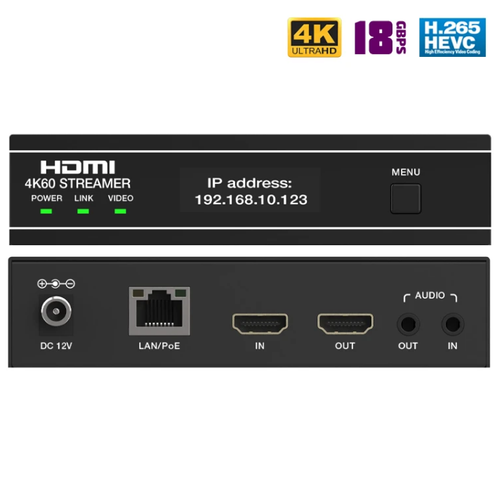 4K IP стример Dr.HD ST 3000