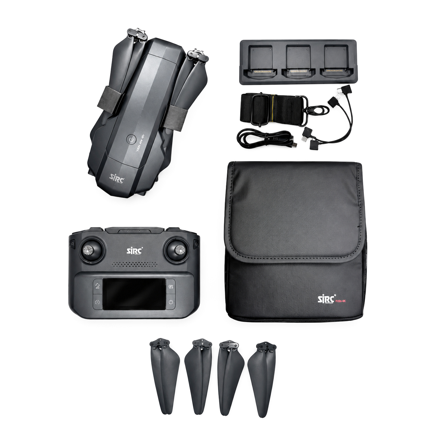 Квадрокоптер SJRC F11 S3 PRO 3-AXIS 4K EIS 5G 10KM GPS
